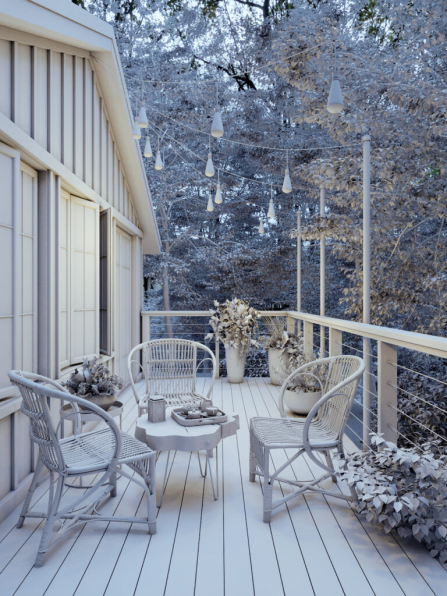 Phan Ha Duc - 3D Exterior Balcony 7 Scene File 3dsmax 