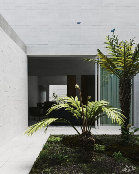 PhamDuy - 3D Exterior Garden House Scene Model 3dsmax Free Download 