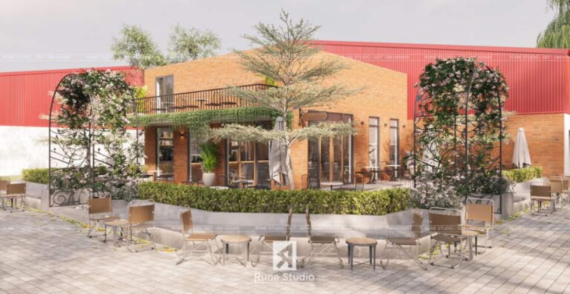 Le Hieu - 3D Exteriors Coffee Scene Model 3dsmax Free Download 