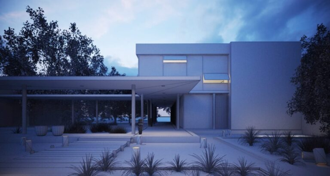 3D Exteriors House 11 Scene Model 3dsmax Free Download