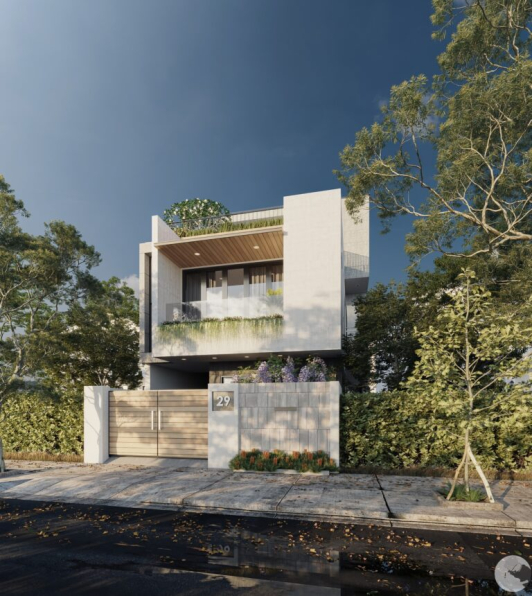 PhamMinhQuang - 3D Exteriors House 2 Model 3dsmax Free Download 