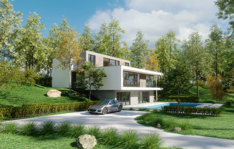 LeMinhHai - 3D Exteriors House 8 Model 3dsmax Free Download 