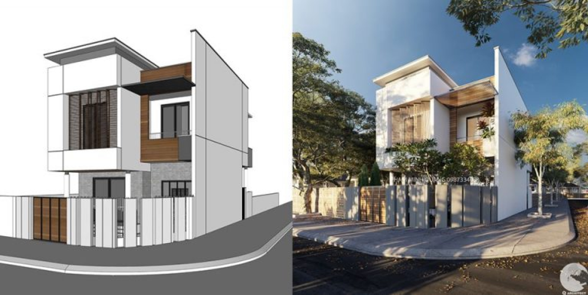 PhamMinhQuang - 3D Exteriors House Model 3dsmax Free Download 