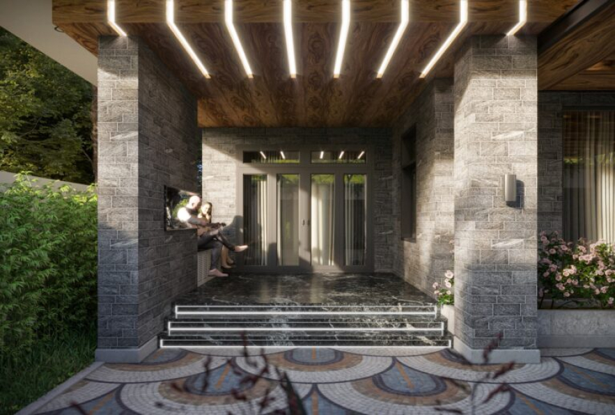 Dinh Van Cong - 3D Exteriors House Scene Model 3dsmax 