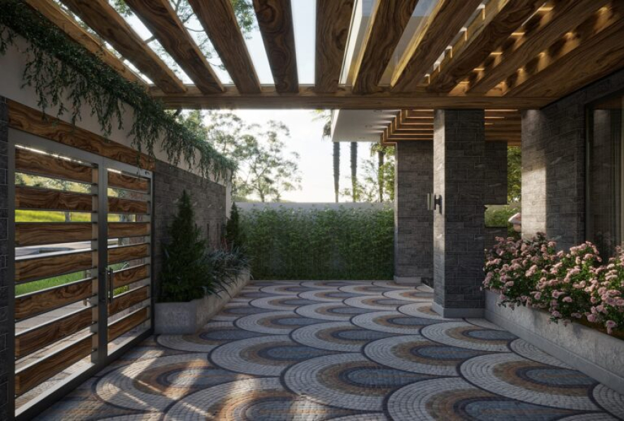 Dinh Van Cong - 3D Exteriors House Scene Model 3dsmax 