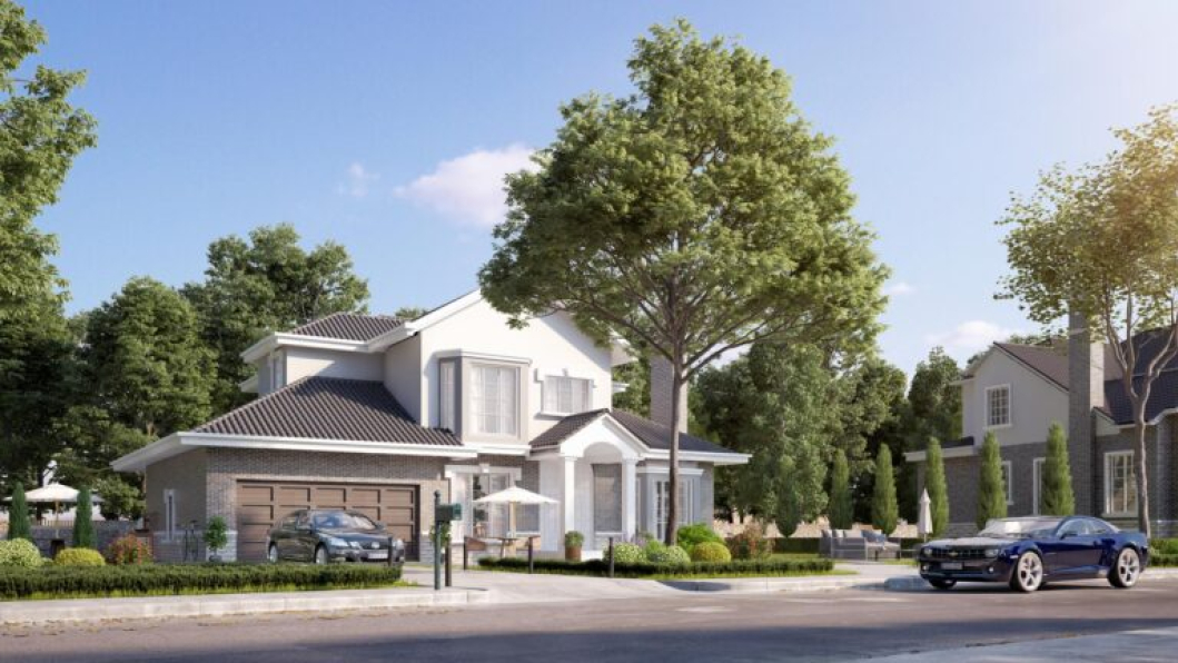 Nguyen Huu Duy - 3D Exteriors House Scene Model 3dsmax 