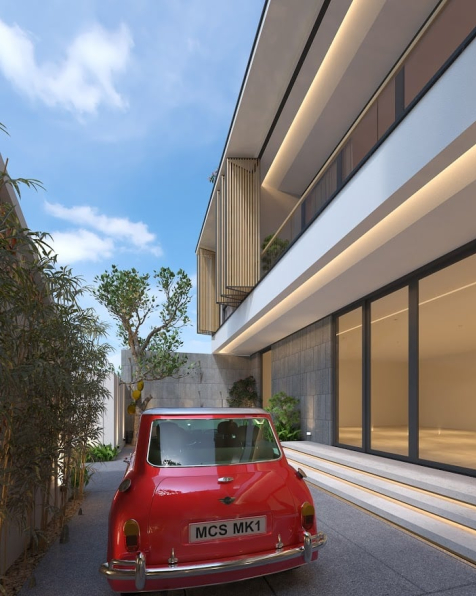 Luong Van Hai - 3D Exteriors House Scene Model 3dsmax Free Download