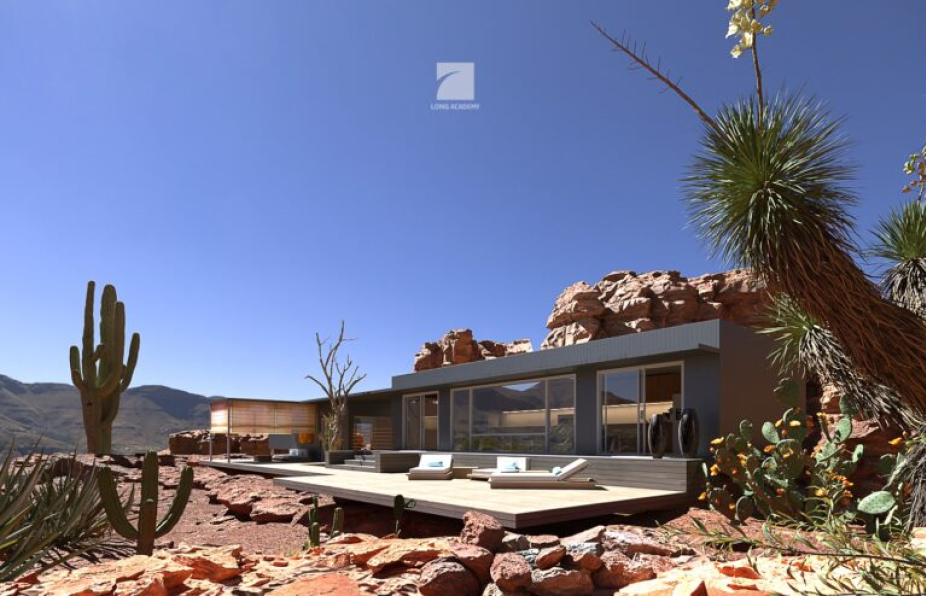 Nguyen Van Long - 3D Exteriors House Scene Model 3dsmax Free Download 