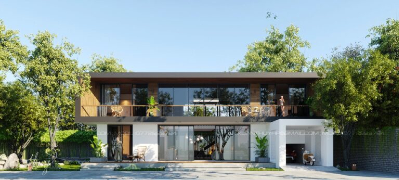 Pham Xuan Thuy - 3D Exteriors House Scene Model 3dsmax Free Download 