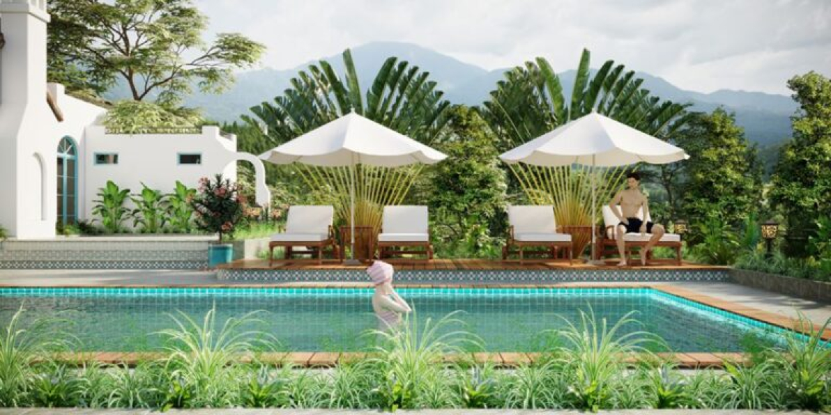 TaiNguyen - 3D Exteriors House Scene Model 3dsmax Free Download