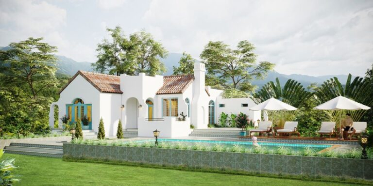 TaiNguyen - 3D Exteriors House Scene Model 3dsmax Free Download