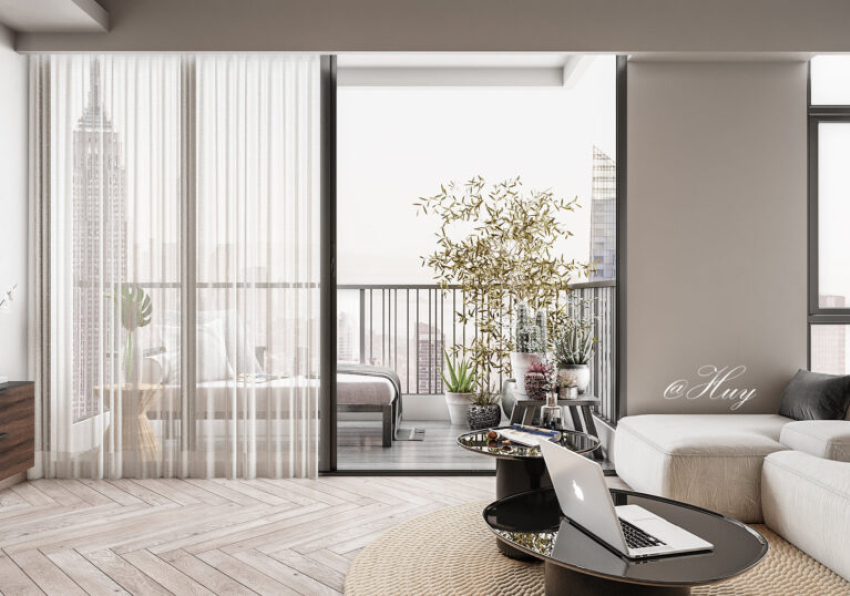 Quoc Huy - 3D Interior Apartment 248 Scene File 3dsmax 