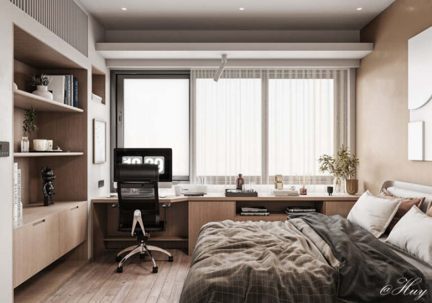 Quoc Huy - 3D Interior Apartment 248 Scene File 3dsmax 