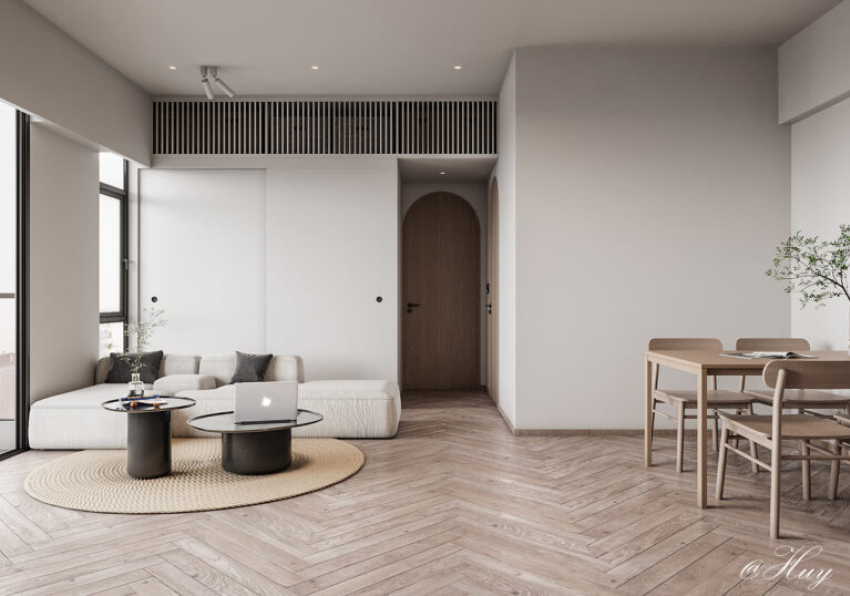 Quoc Huy - 3D Interior Apartment 248 Scene File 3dsmax 