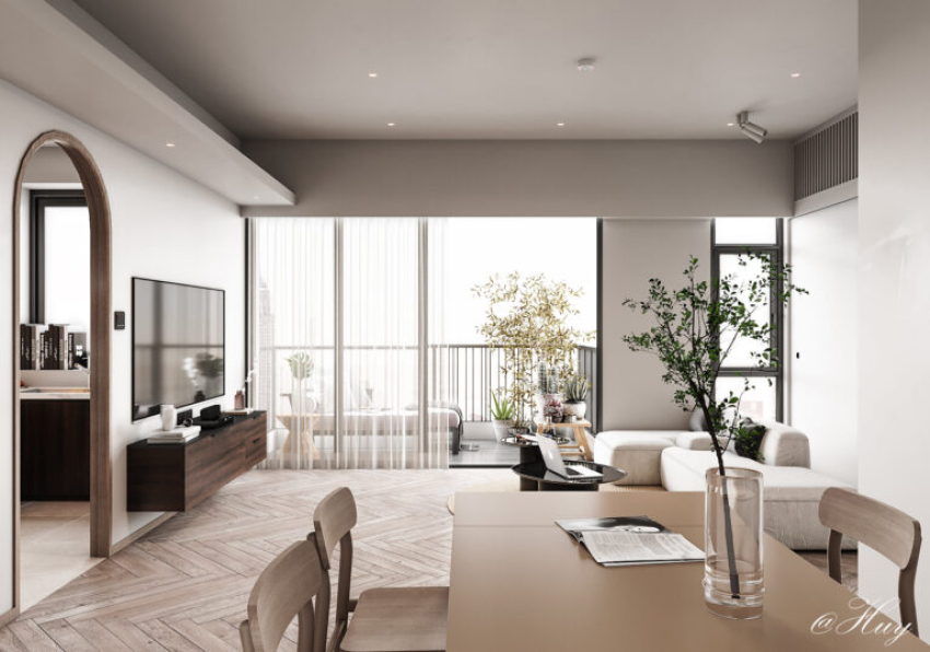 Quoc Huy - 3D Interior Apartment 248 Scene File 3dsmax 