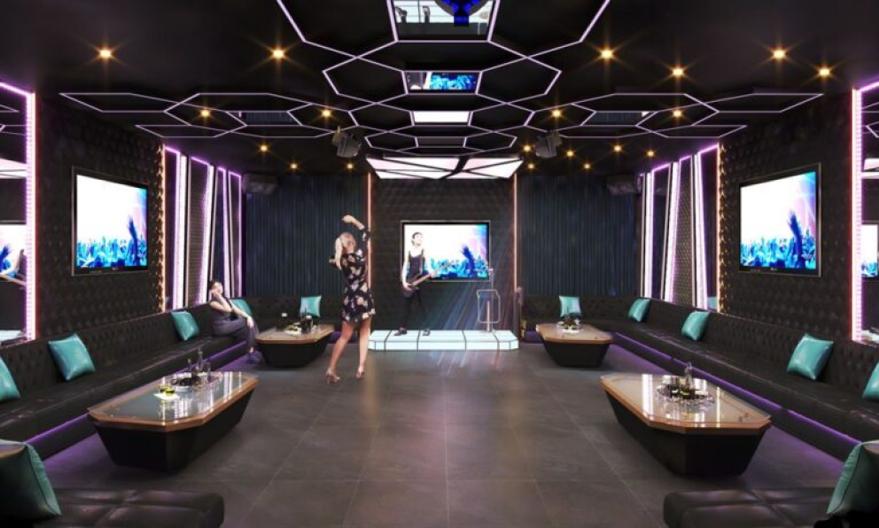 Le Tien - 3D Interior Karaoke Scene 3dsmax Free Download 