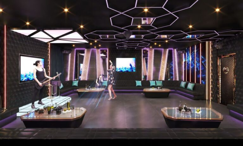 Le Tien - 3D Interior Karaoke Scene 3dsmax Free Download 
