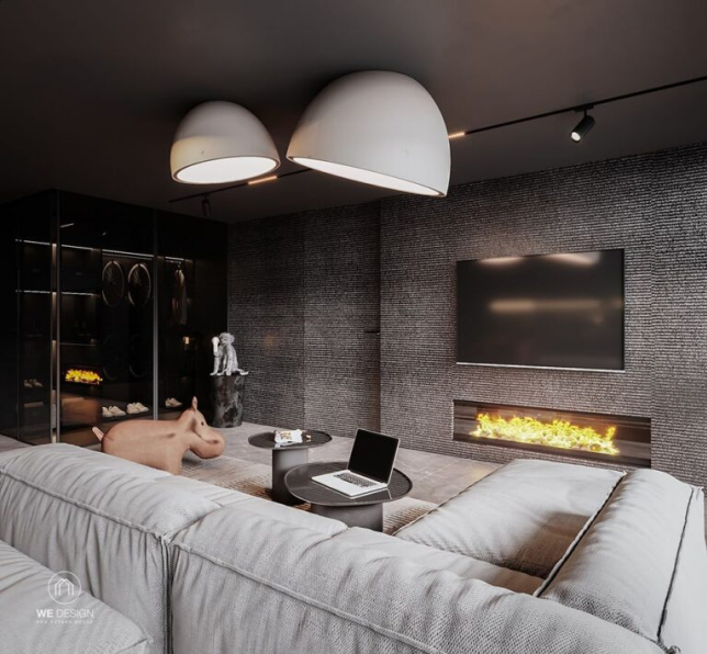 Mai -  3D Interior Kitchen – Livingroom 104 Scene 3dsmax 