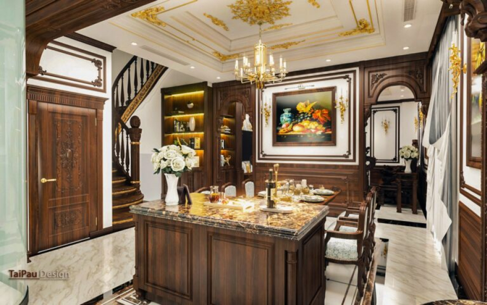 TaiPau - 3D Interior Kitchen – Livingroom 117 Scene 3dsmax 