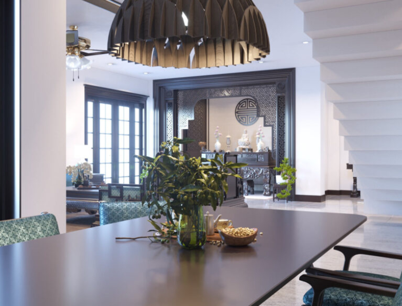  Dang Nam Quang - 3D Interior Kitchen – Livingroom 187 Scene 3dsmax 