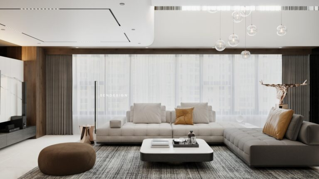 Nguyen Can - 3D Interior Kitchen – Livingroom 221 Scene 3dsmax 