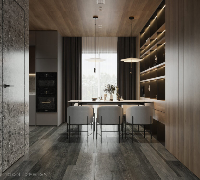 Nguyen Ha - 3D Interior Kitchen – Livingroom 288 Scene 3dsmax