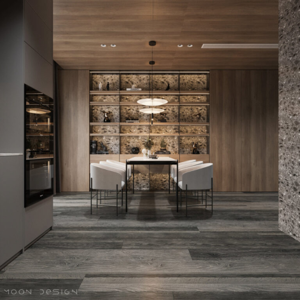 Nguyen Ha - 3D Interior Kitchen – Livingroom 288 Scene 3dsmax