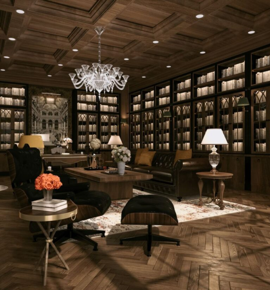 VuVu - 3D Interior Scene File 3dsmax Model Libraryroom