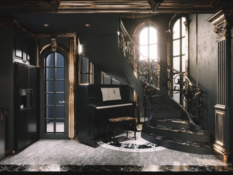 Le Dang Thuan - 3D Interior Scene File 3dsmax Model Livingroom 459