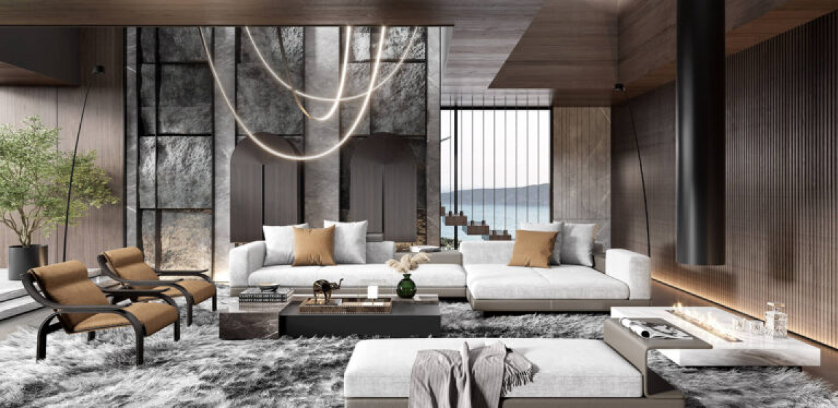 Kha Vi - 3D Interior Scene File 3dsmax Model Livingroom 477 