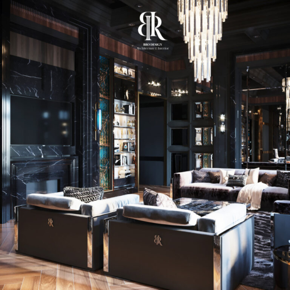 Viet Hoang - 3D Interior Scene File 3dsmax Model Livingroom 524 