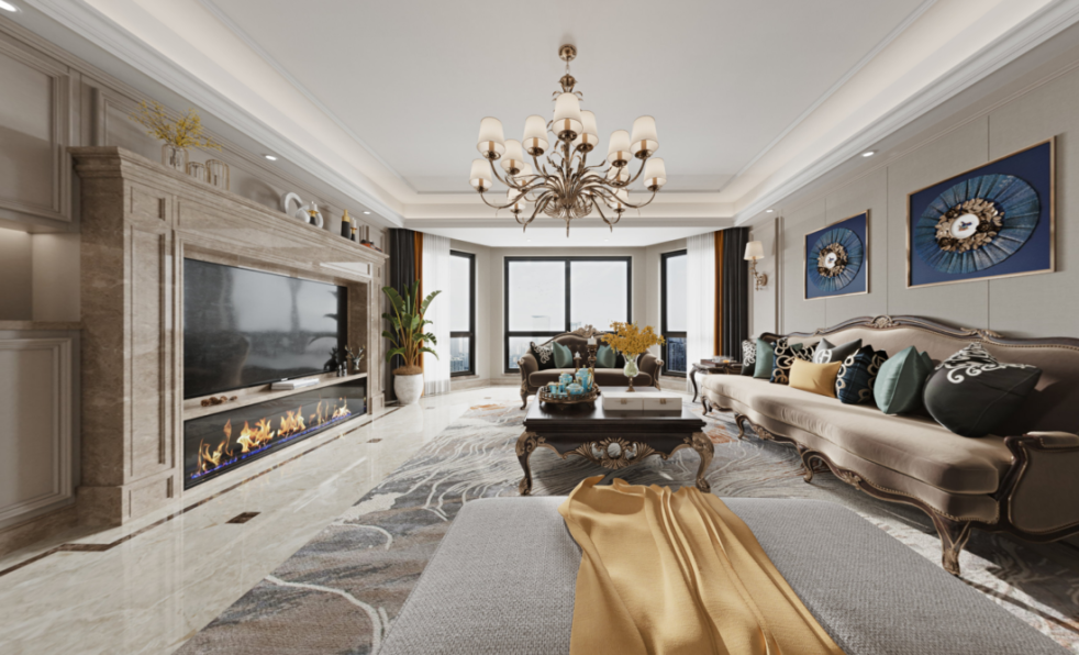 Huy Hieu Lee - 3D Interior Scene File 3dsmax Model Livingroom 534 