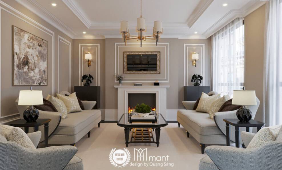 Tran Quang Sang - 3D Interior Scene File 3dsmax Model Livingroom 558 