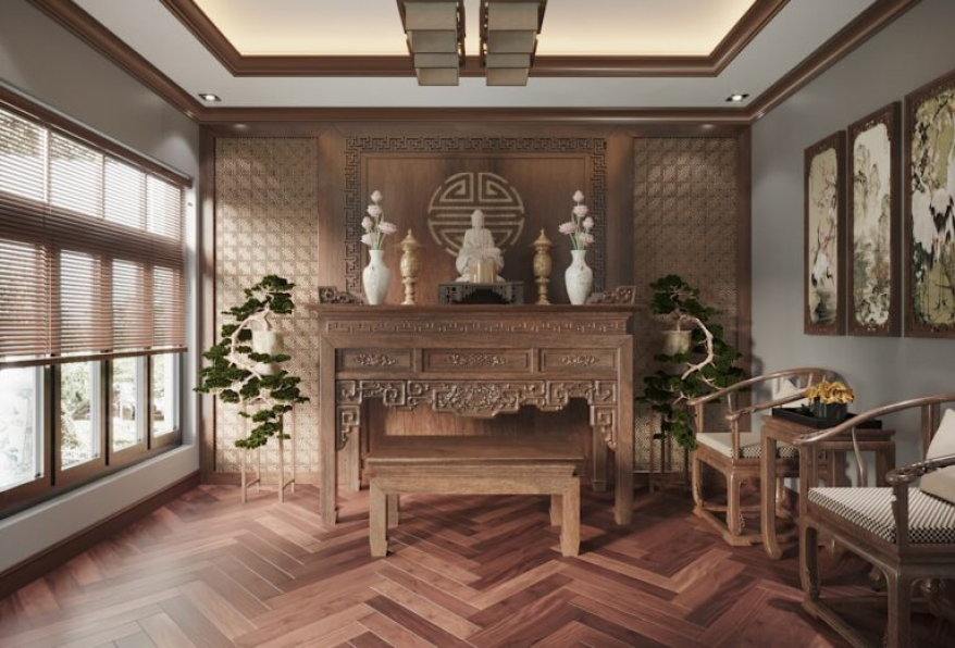 Lee Nguyen - 3D Interior Scenes File 3dsmax Model Altar Room 12 