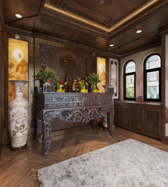 Nam Phung - 3D Interior Scenes File 3dsmax Model Altar Room 26 