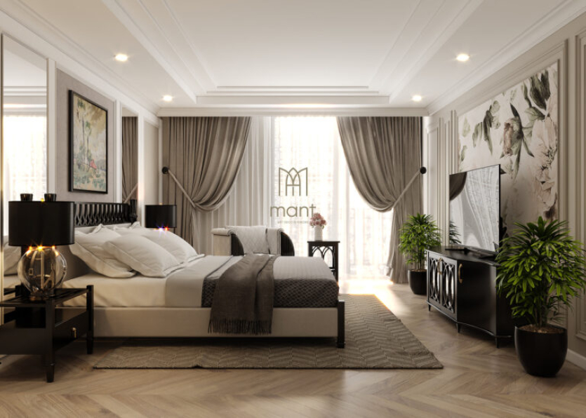 Kien Nguyen - 3D Interior Scenes File 3dsmax Model Bedroom Master 491 