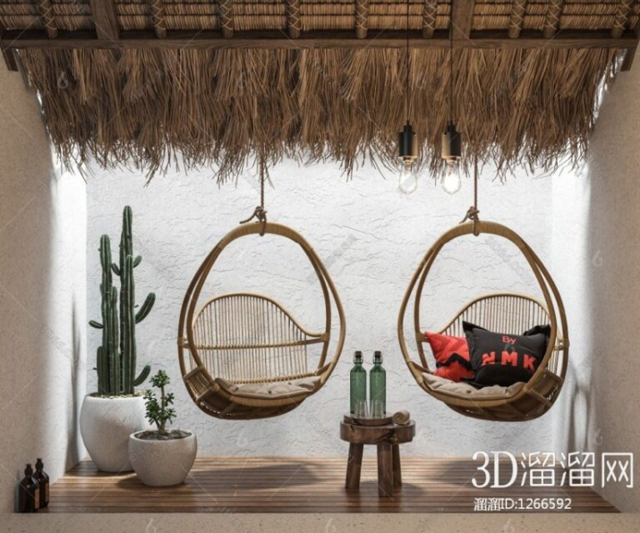 Kha Vi - 3D Interior Scene File 3dsmax Model Livingroom 443 