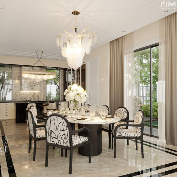 Dam Quang Trung - 3D Interior Scenes File 3dsmax Model Diningroom 11 