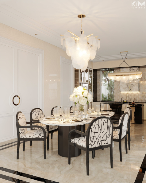 Dam Quang Trung - 3D Interior Scenes File 3dsmax Model Diningroom 11 