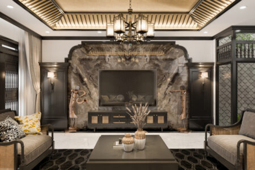 Phung Manh Ha - 3D Interior Villa Indochine Scenes File 3dsmax Model 