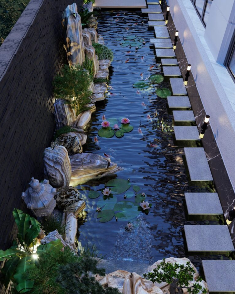 Robert Pham - 3D Koi Aquarium Model 3dsmax Download 