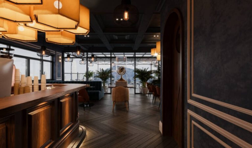 Tran Tien Viet - 3D Model Interior Coffee 105 Scenes File 3dsmax 