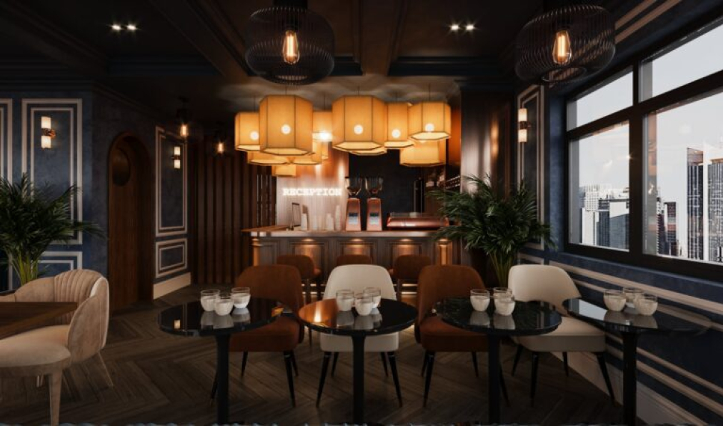 Tran Tien Viet - 3D Model Interior Coffee 105 Scenes File 3dsmax 