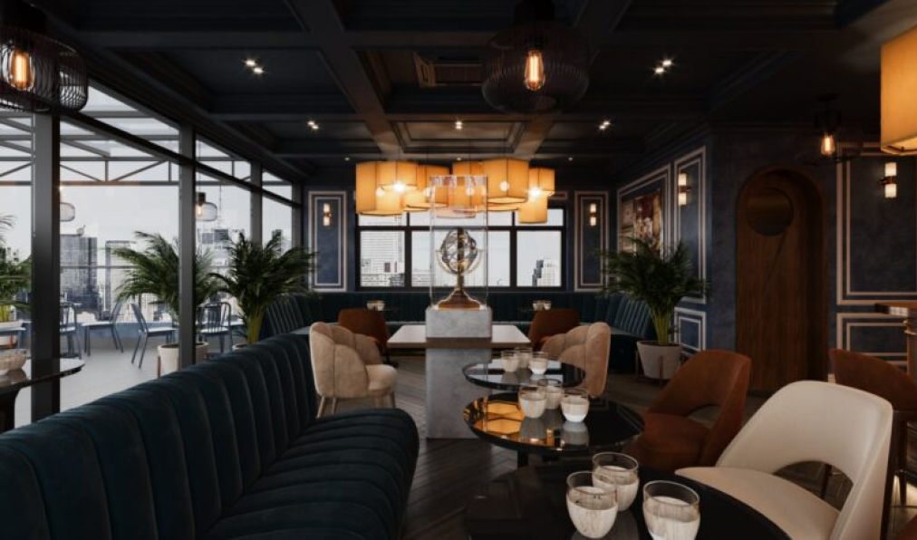 Tran Tien Viet - 3D Model Interior Coffee 105 Scenes File 3dsmax 