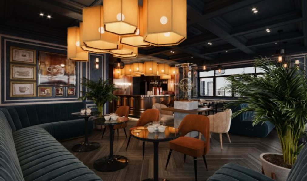 Tran Tien Viet - 3D Model Interior Coffee 105 Scenes File 3dsmax 