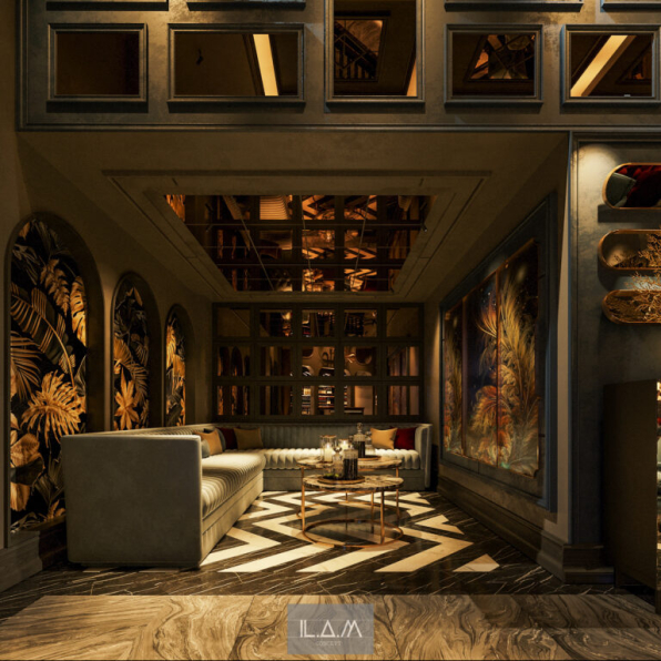 Quang Nguyen - 3D Model Interior Coffee 59 Scenes File 3dsmax 