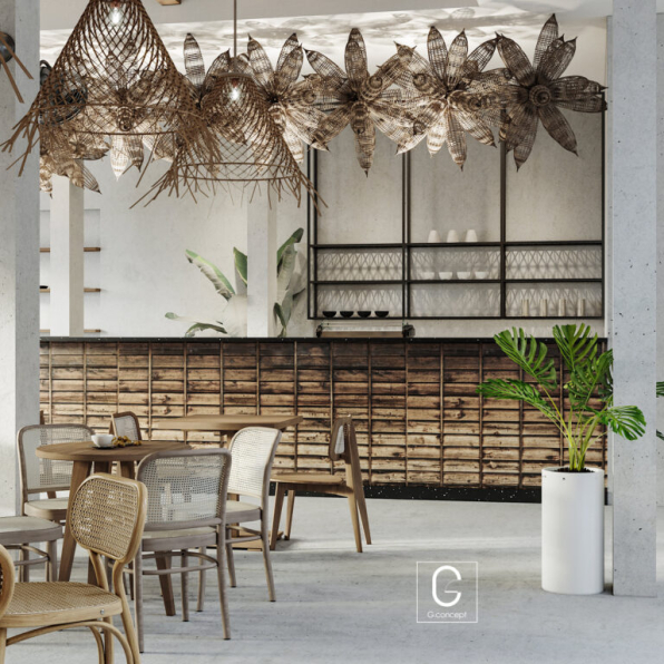  Minh Quan - 3D Model Interior Coffee 62 Scenes File 3dsmax