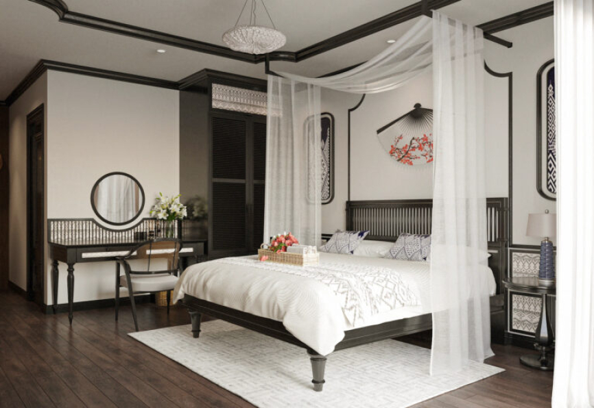 Dang Dai - Model Interior Hotel Bedroom Scenes File 3dsmax