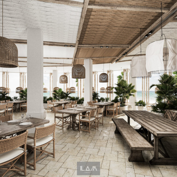 Phi Bao Lam - 3D Model Interior Restaurant 100 Scenes File 3dsmax