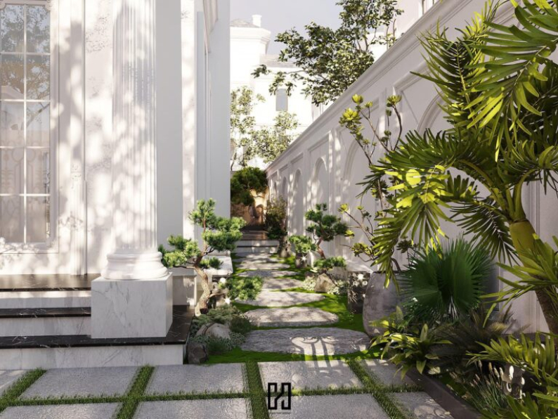  Hieu Nguyen - 3D Garden landscape Model 3dsmax 